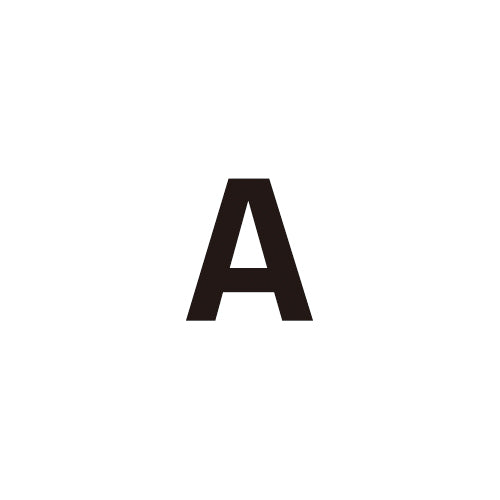 【ゴムボードステッカー】英字（7cm×15cｍ）
