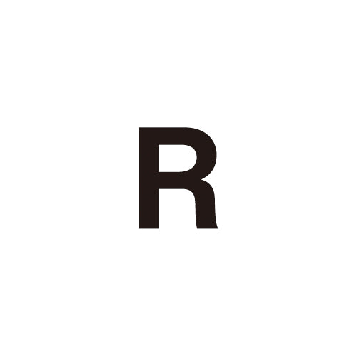 【ゴムボードステッカー】英字（7cm×15cｍ）