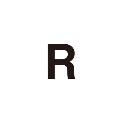 【ゴムボードステッカー】英字（7cm×15cｍ）
