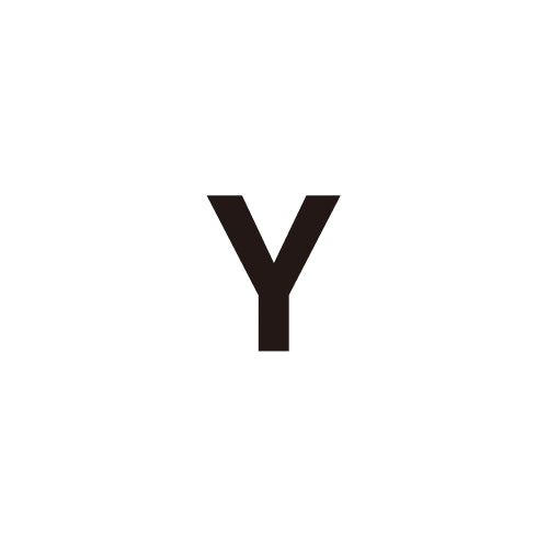 【ゴムボードステッカー】英字（7cm×15cｍ）